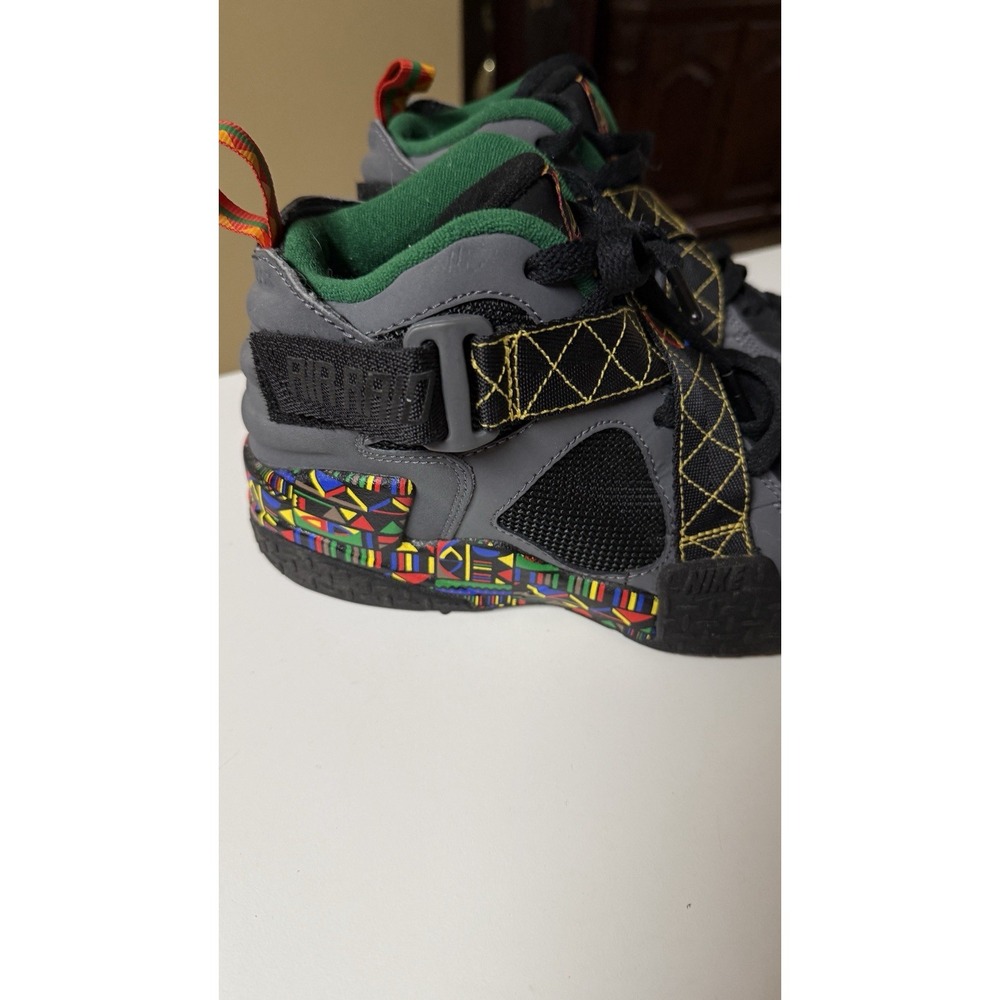 2014 Nike Air Raid "Peace" Black/Dark Grey/Pine Green Shoes 642330-003 Sz 6 Mens - Picture 9 of 9
